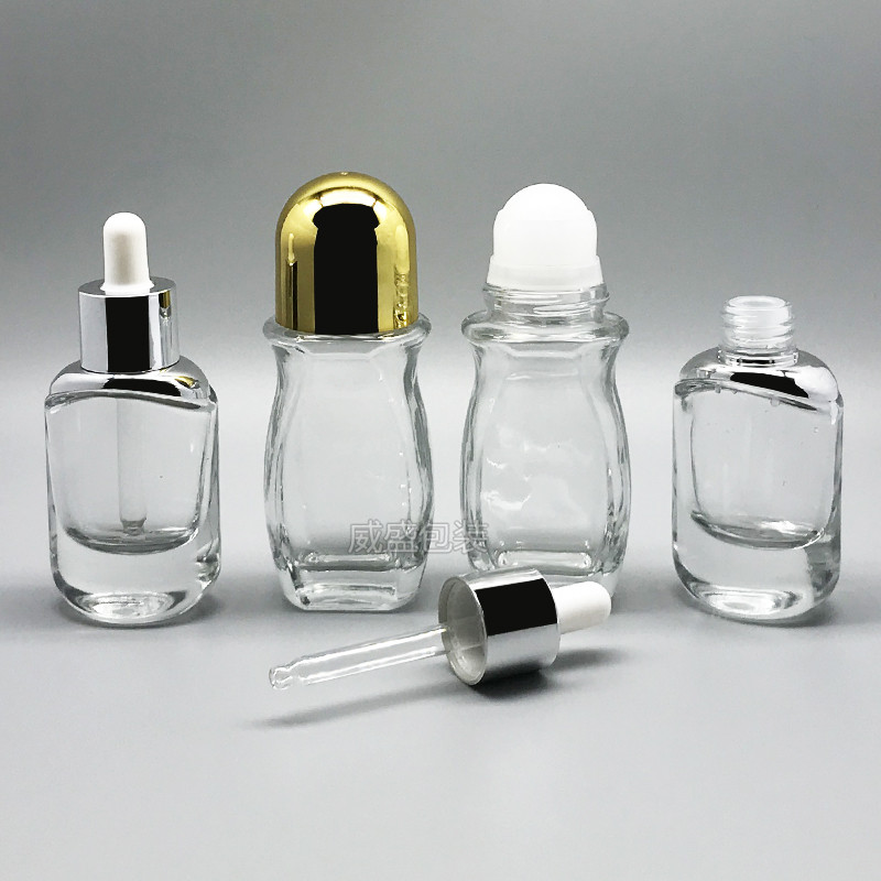 化妆品玻璃瓶 走珠瓶子(图2)