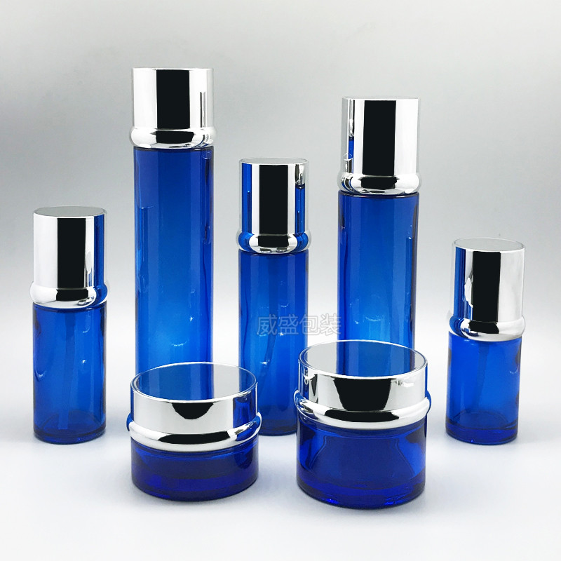 化妆品玻璃瓶定制面霜瓶子定制 高档瓶子(图1)