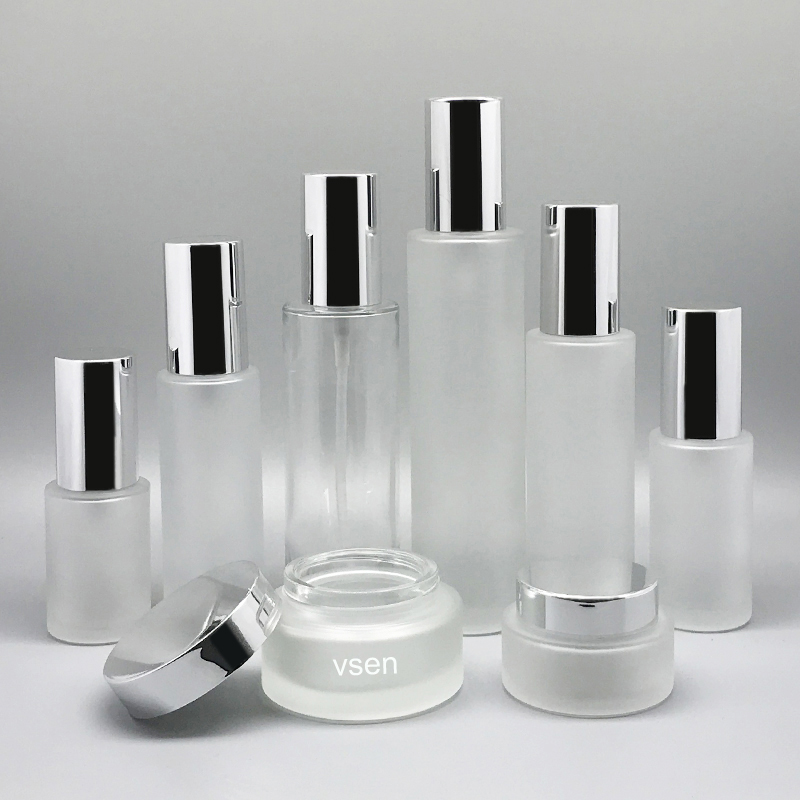 甲壳虫化妆品套装瓶子磨砂玻璃瓶现货(图4)