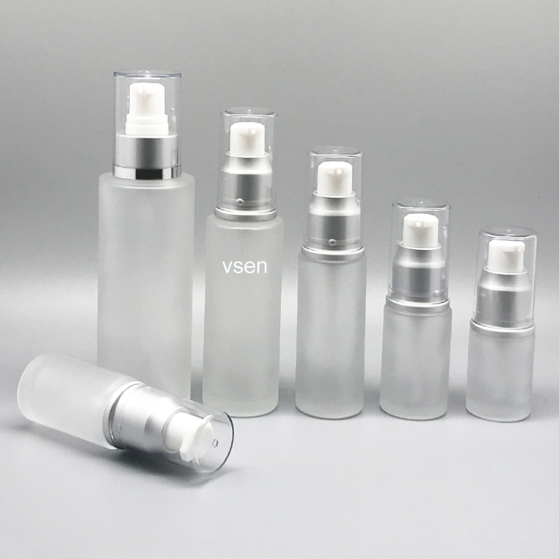 通用电化铝 化妆品包材现货  化妆品套装瓶120m(图2)